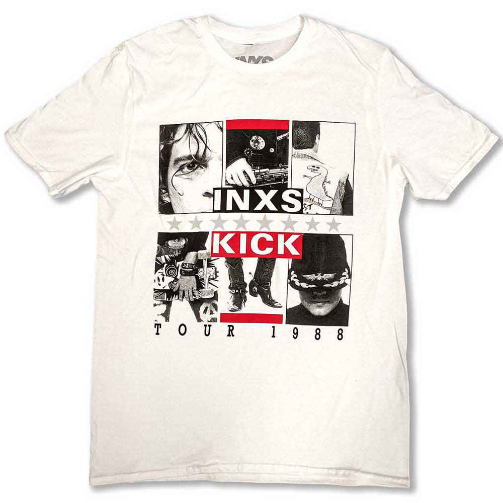 INXS Kick Tour T-shirt Front