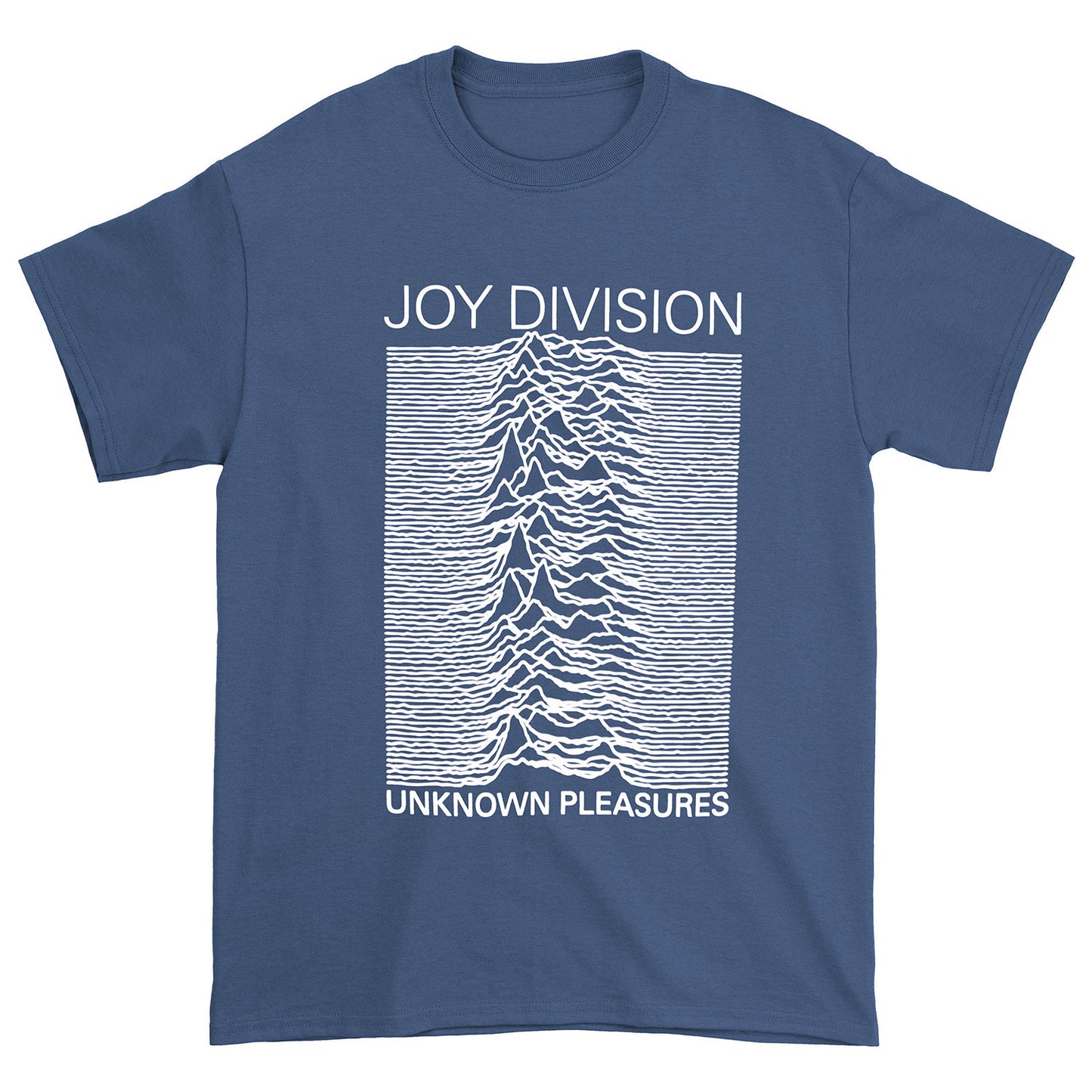 Unknown Pleasures Fp Denim Blue T-shirt