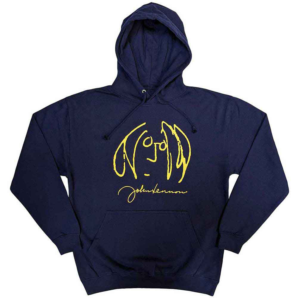 John Lennon Self Portrait Hooded Sweatshirt Front