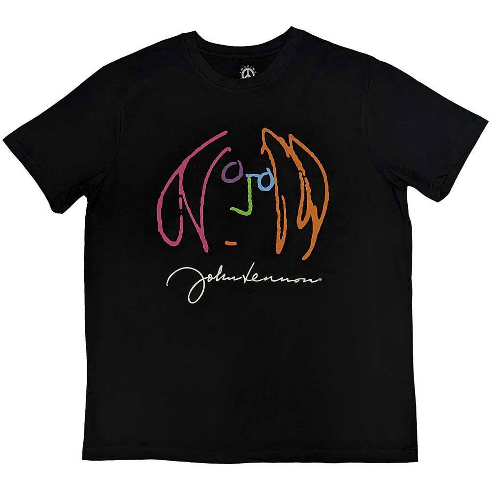 John Lennon Self Portrait Full Colour T-shirt Front