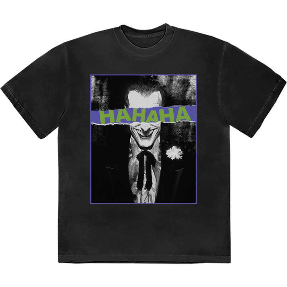 DC Comics Joker Hahaha Eyes T-shirt Front