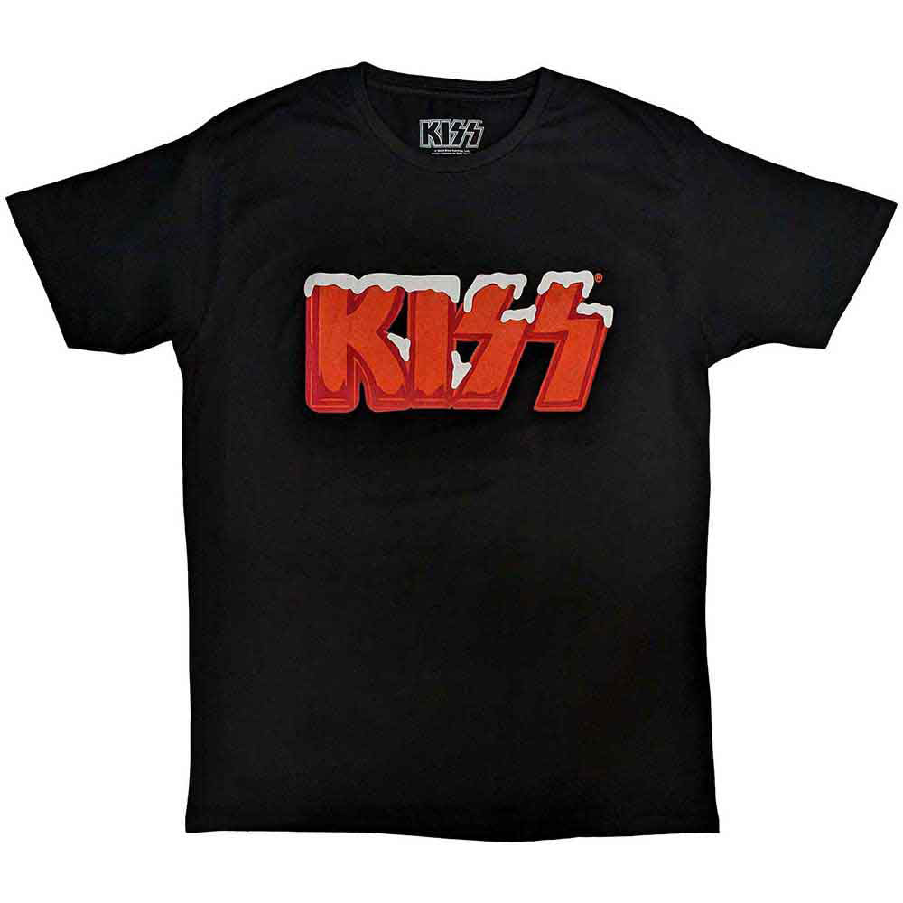 KISS Holiday Logo T-shirt Front