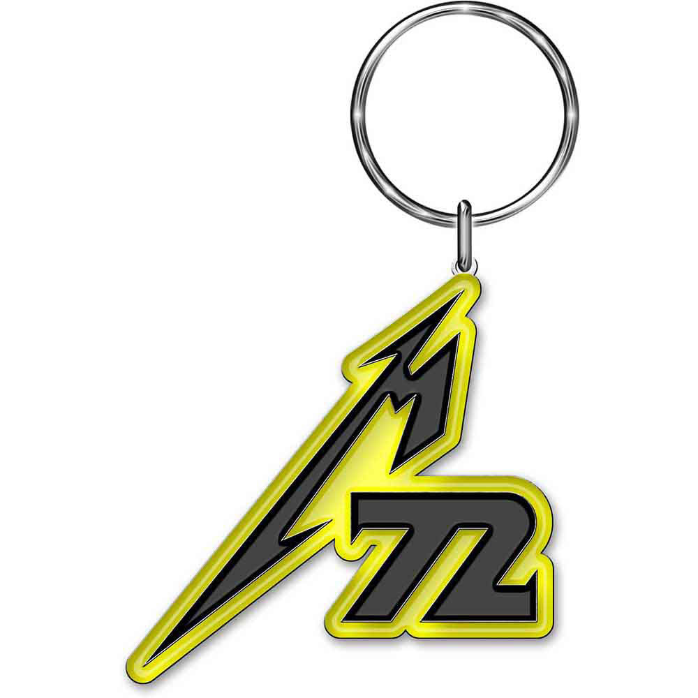 Metallica M72 Metal Key Chain Front