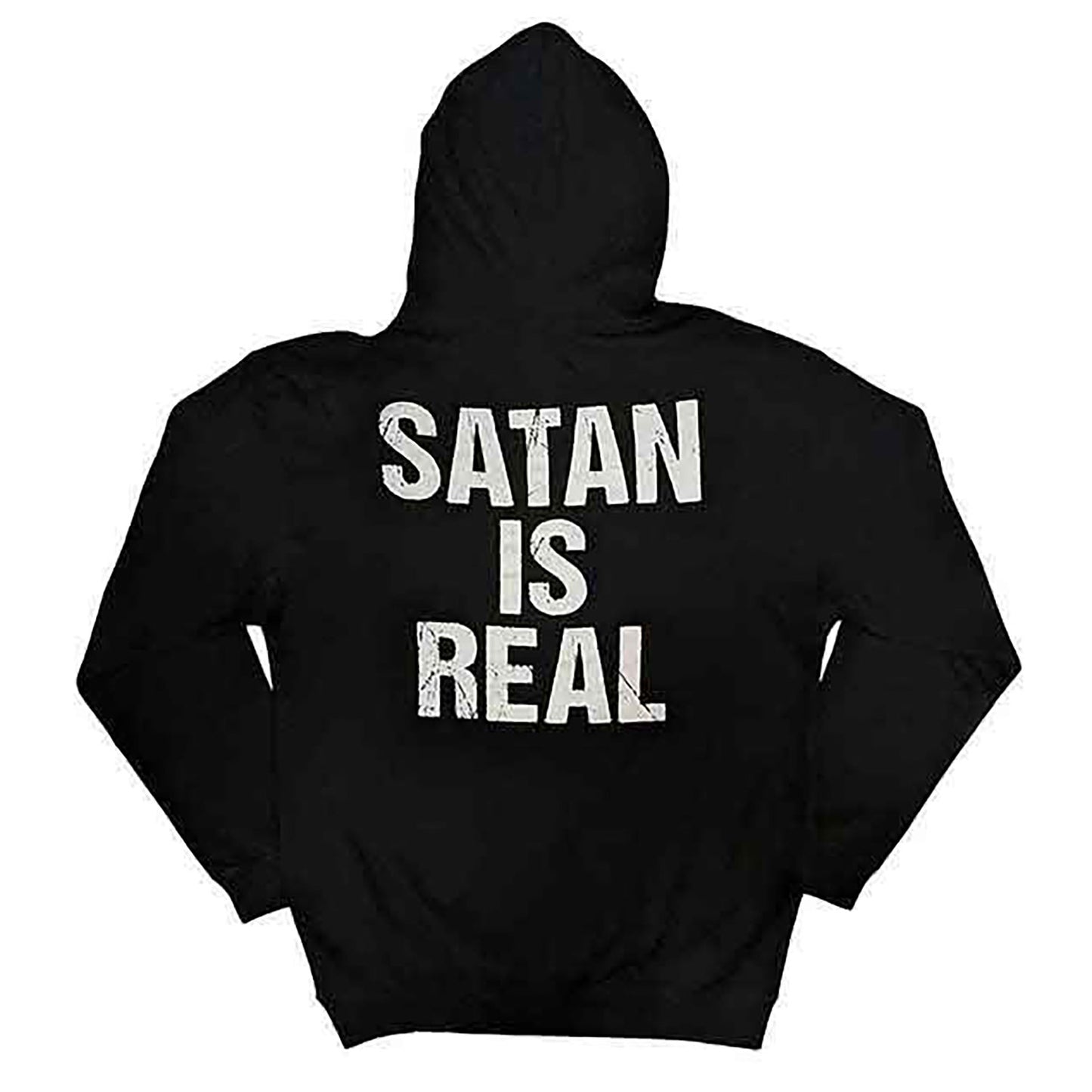 Kreator Satan Is Real Hooded Sweatshirt Back