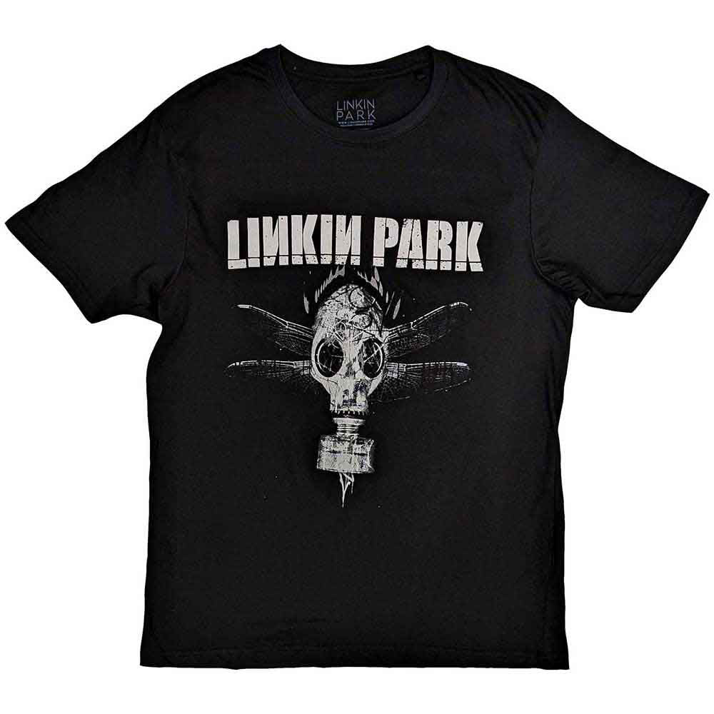 Linkin Park Gas Mask T-shirt Front