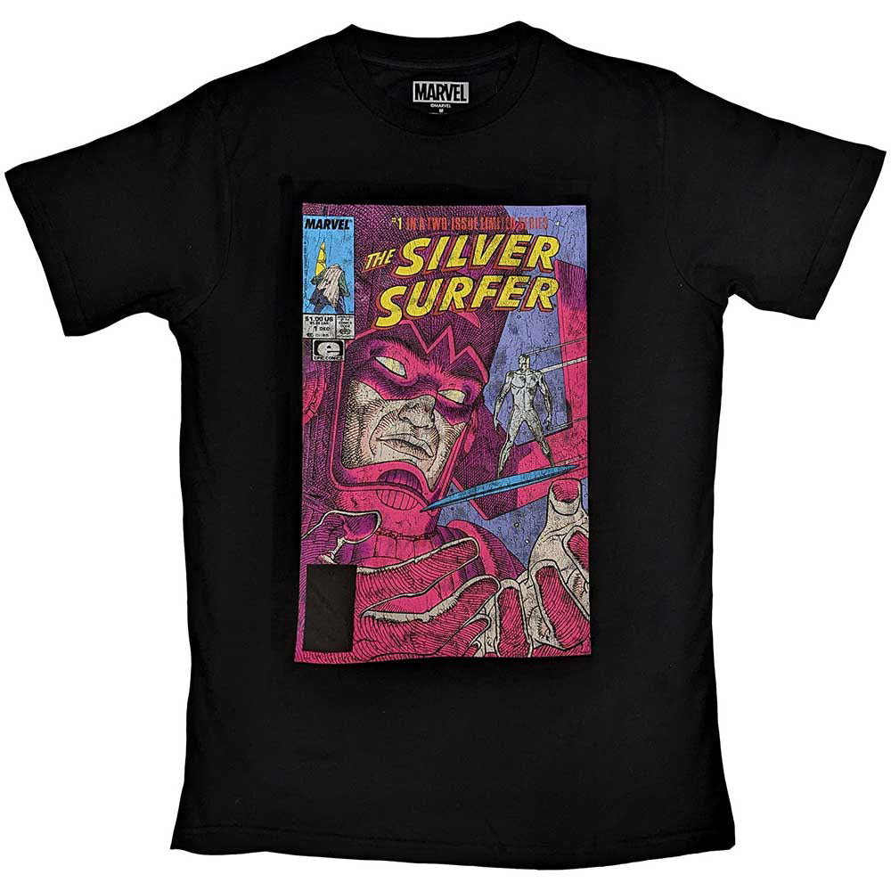 Marvel Comics Galactus & Silver Surfer T-shirt Front