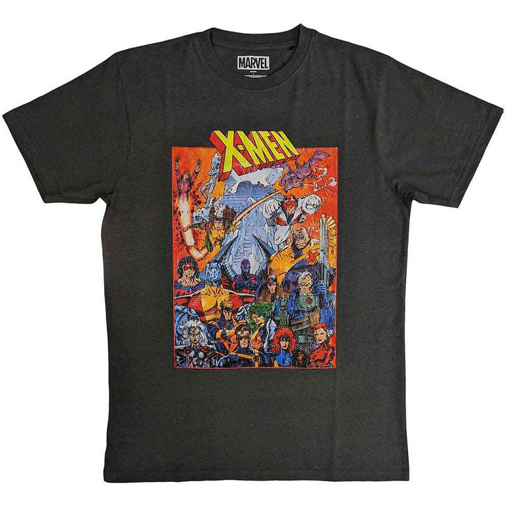 Marvel Comics X-men Full Characters T-shirt Front
