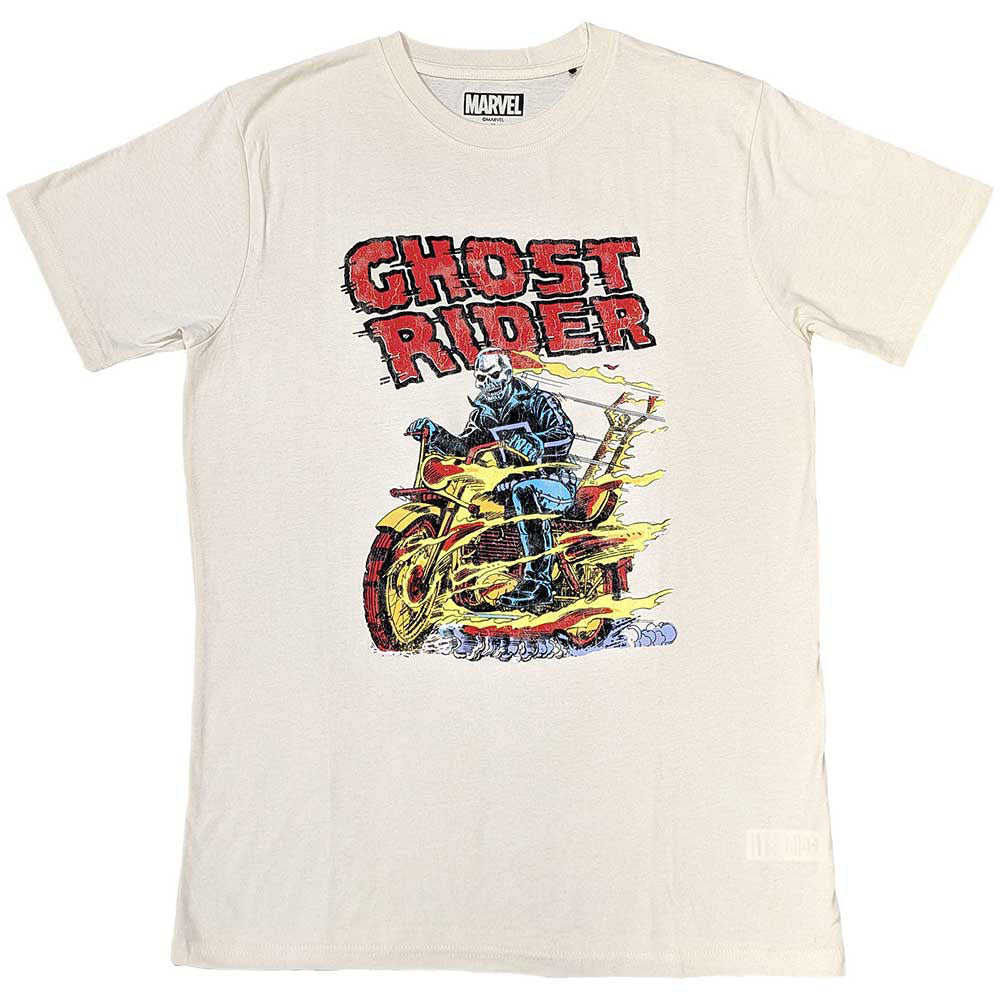 Marvel Comics Ghost Rider Bike T-shirt Front