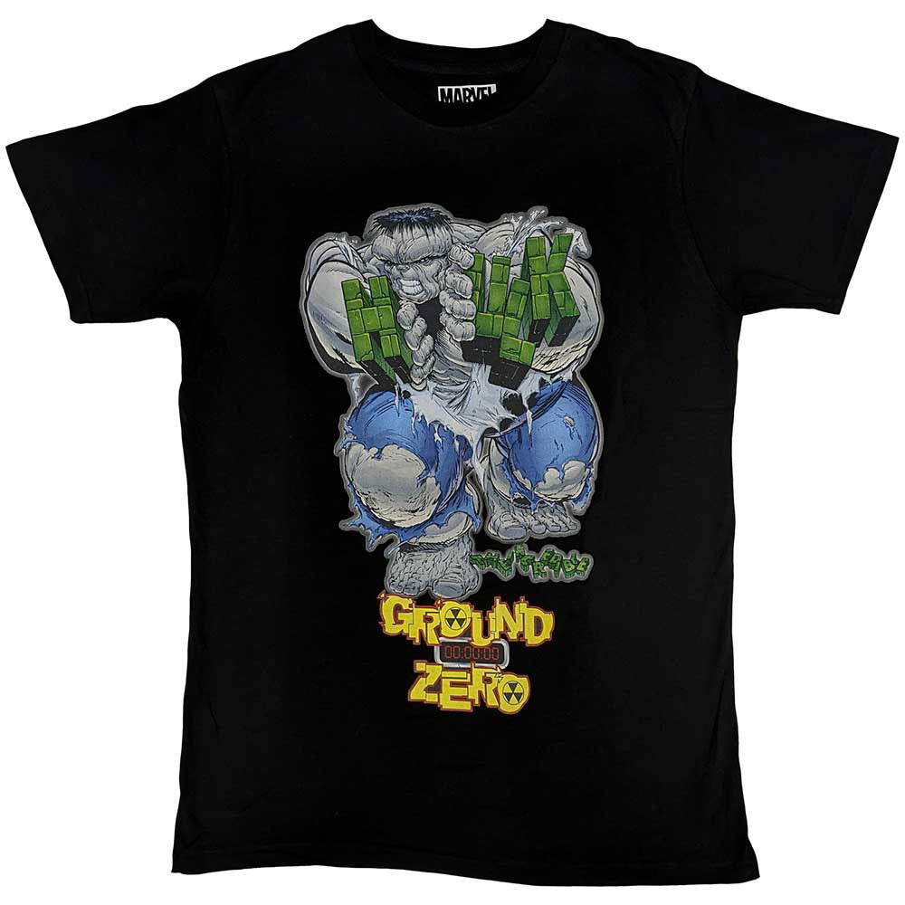 Marvel Comics Hulk Ground Zero T-shirt Front