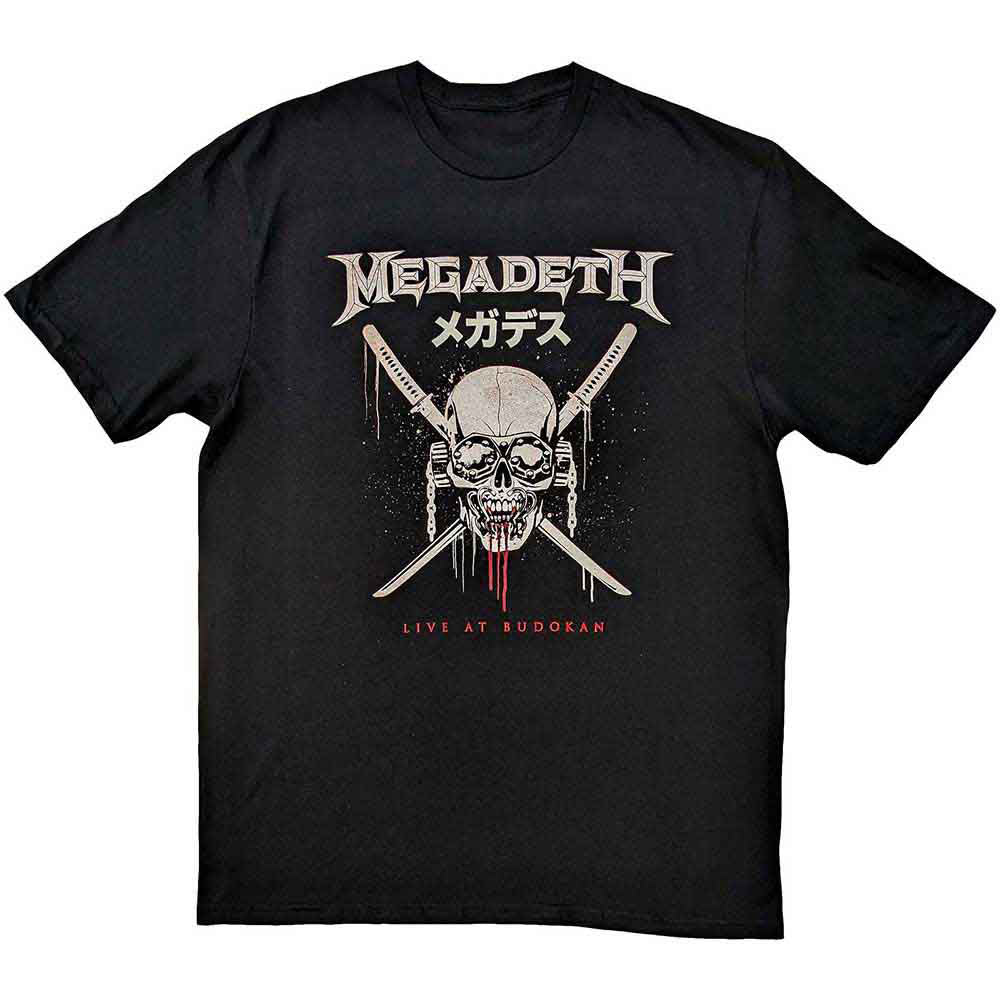 Megadeth Crossed Swords T-shirt Front