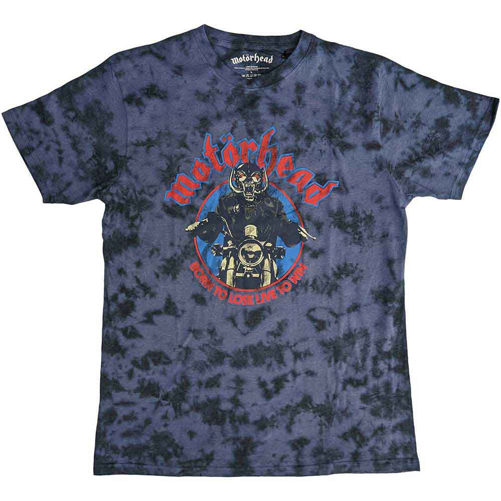 Motorhead Born To Lose Biker T-shirt Front