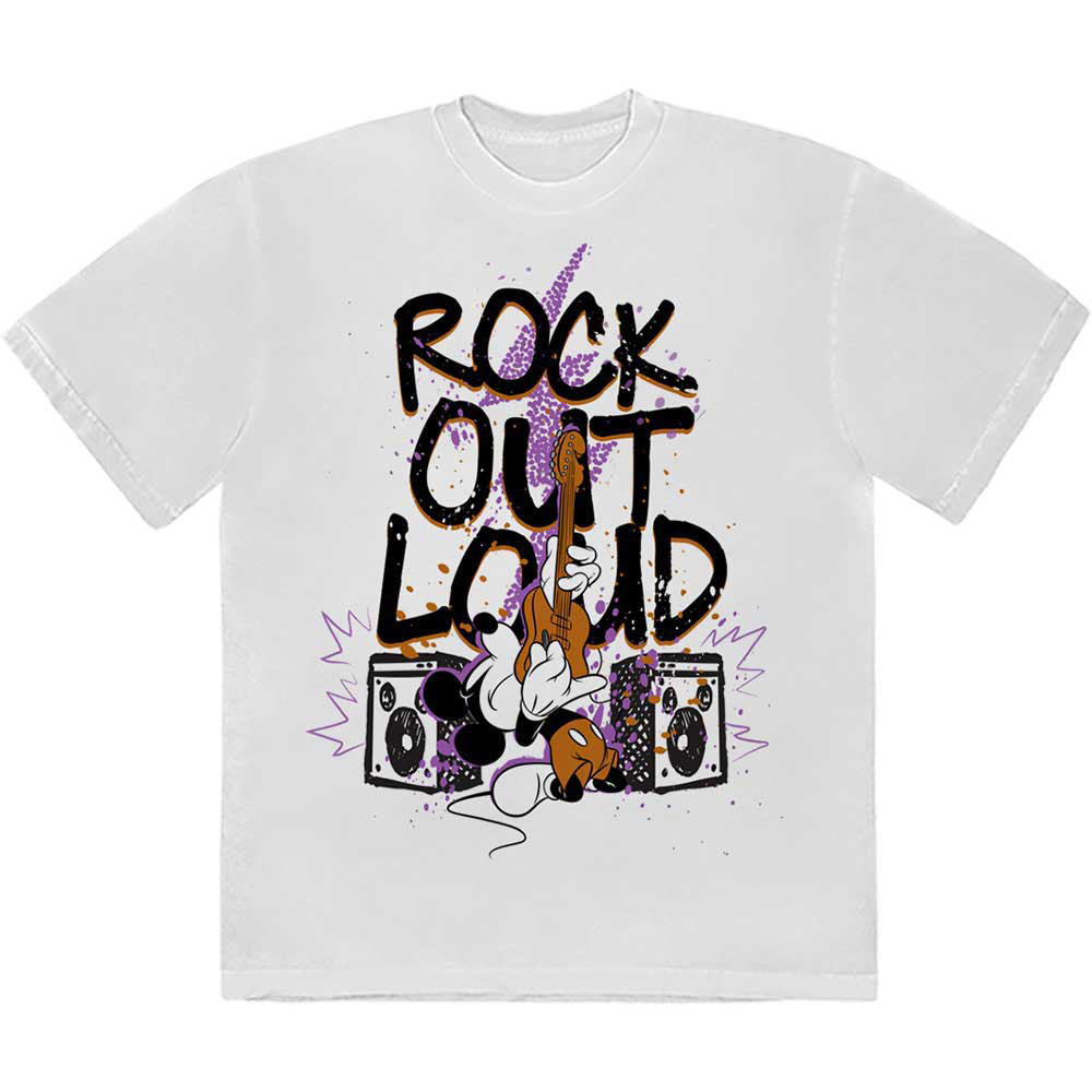 Disney Mickey Mouse Rock Out Loud T-shirt Front