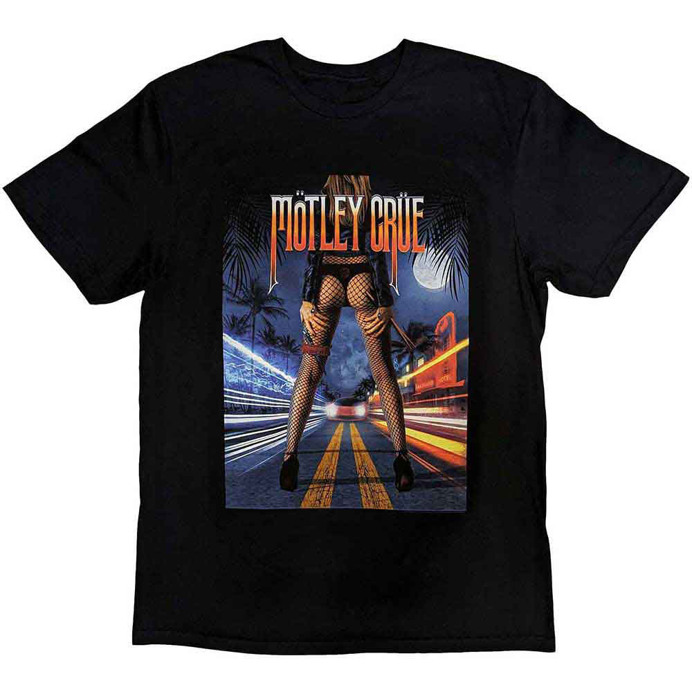 Motley Crue Miami T-shirt Front