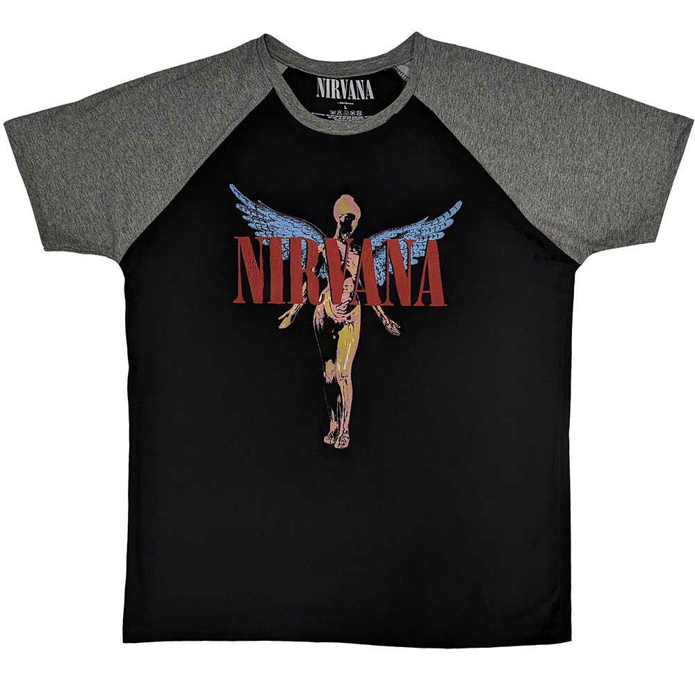 Nirvana Angelic Baseball Jersey Front