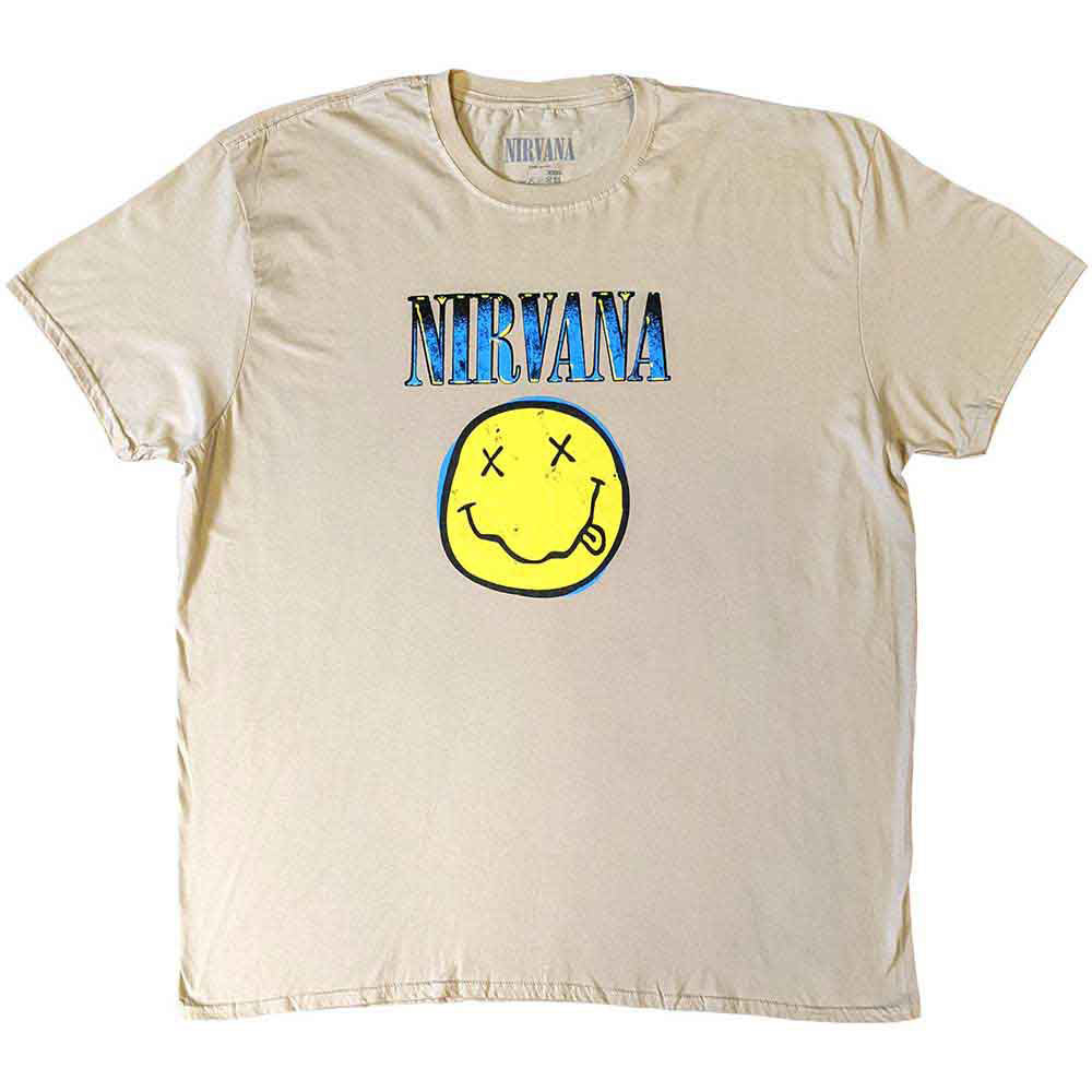 Nirvana Xerox Happy Face T-shirt