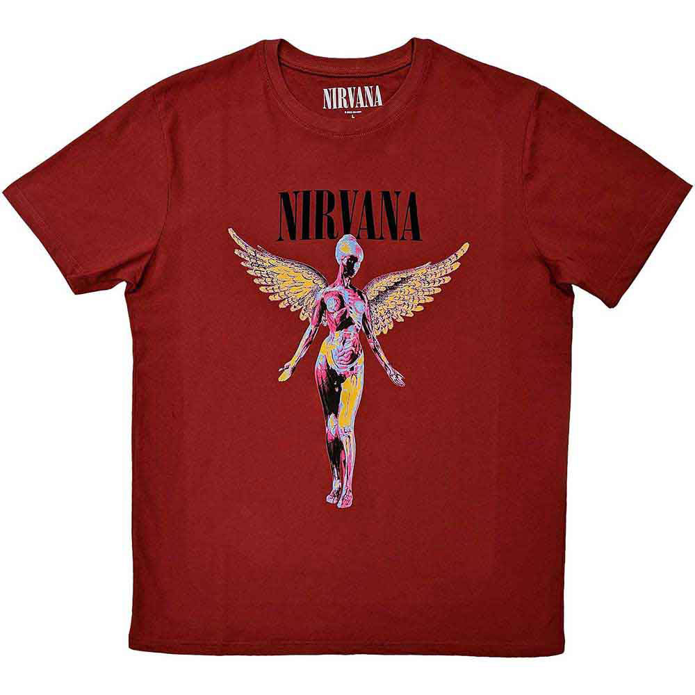 Nirvana In Utero T-shirt Front
