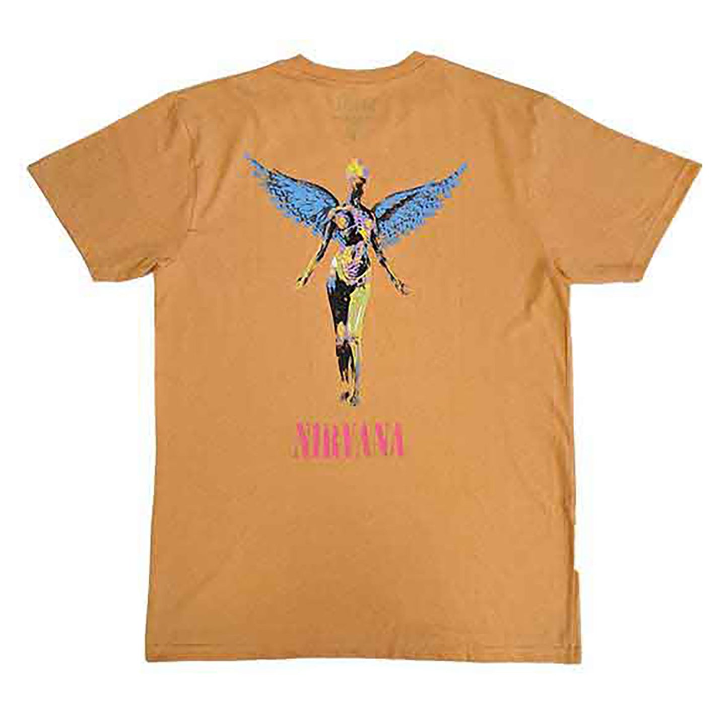 Nirvana In Utero Angel T-shirt Back