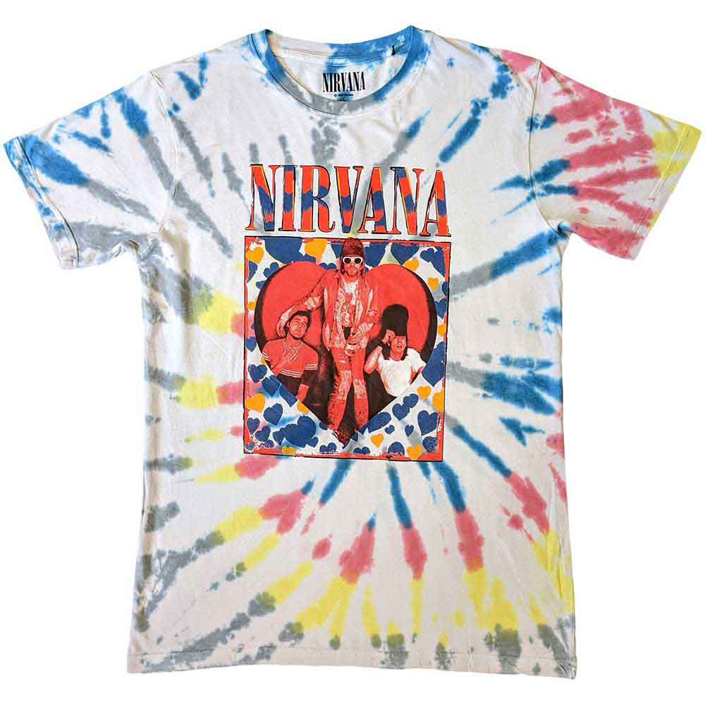 Nirvana Heart T-shirt Front