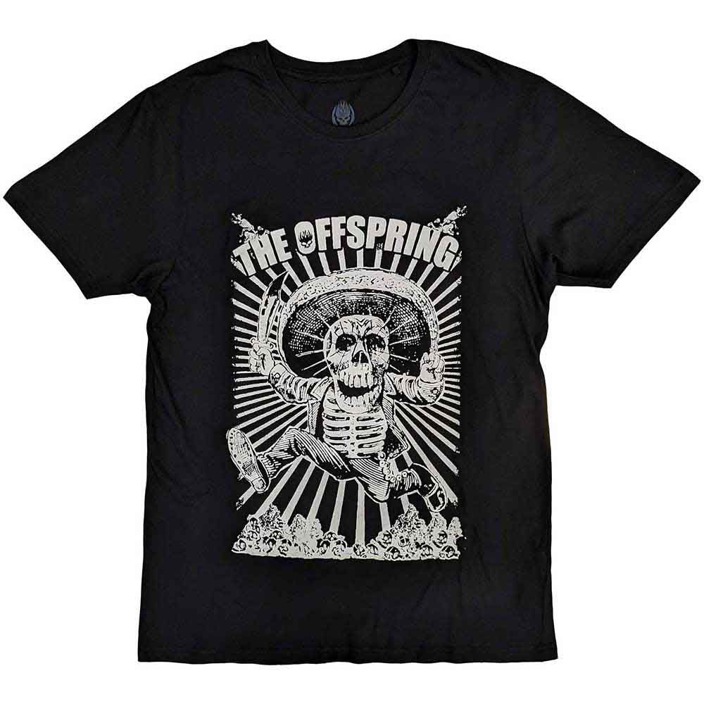 Offspring Jumping Skeleton T-shirt Front