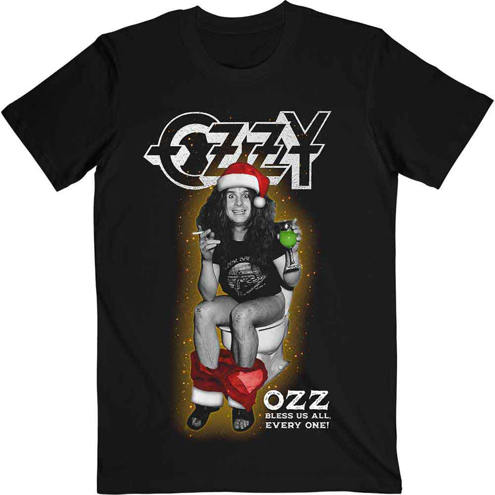 Ozzy Osbourne Ozz Bless Us All T-shirt Front