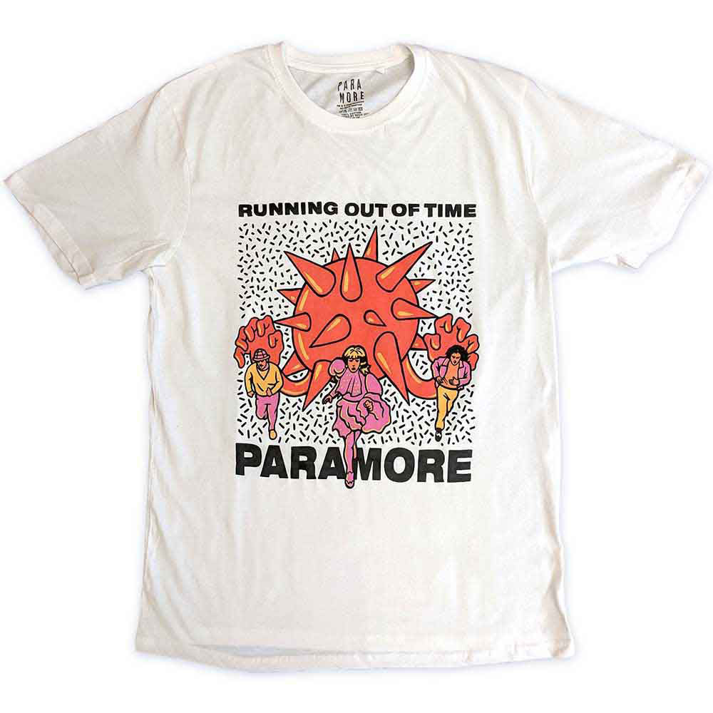 Paramore Running Out Of Time T-shirt Front