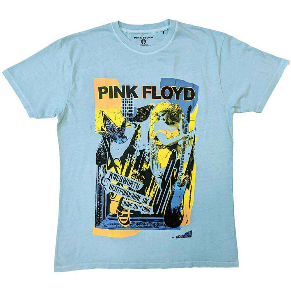 Pink Floyd Knebworth Live T-shirt Front