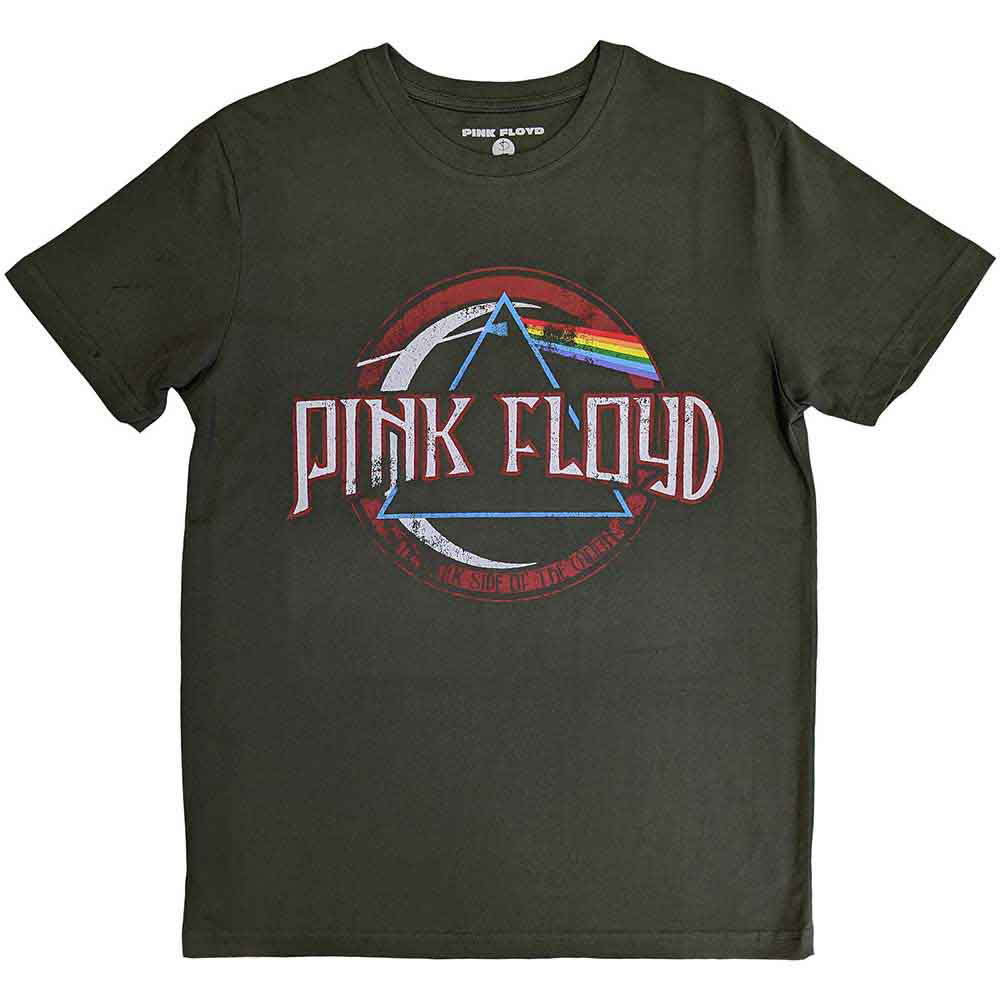 Pink Floyd Vintage Dark Side Of The Moon Seal T-shirt Front