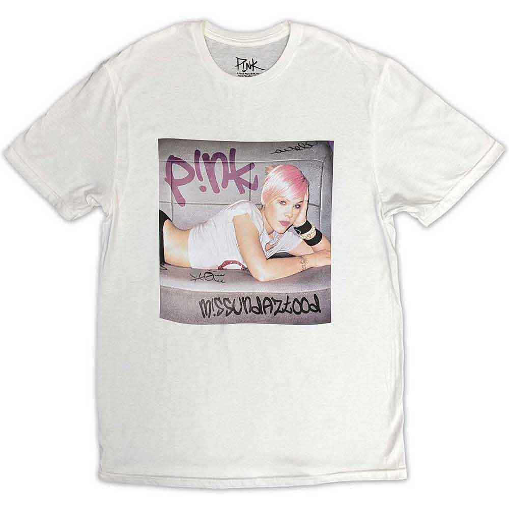 Pink Missundaztood T-shirt Front