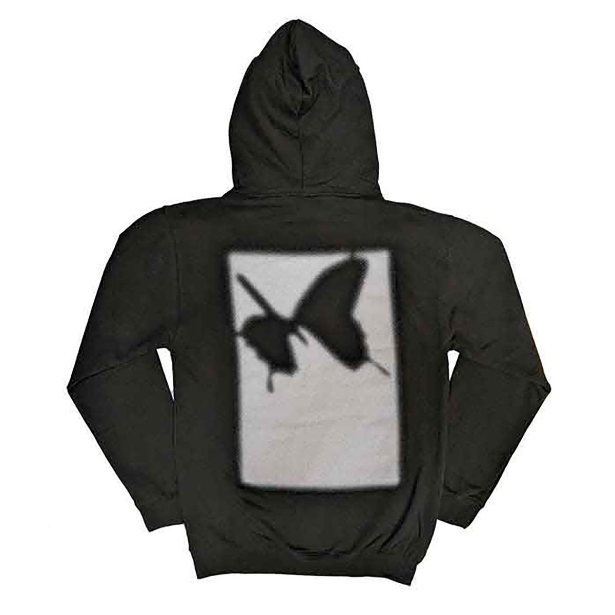 Post Malone Inverse Butterfly Hooded Sweatshirt Back