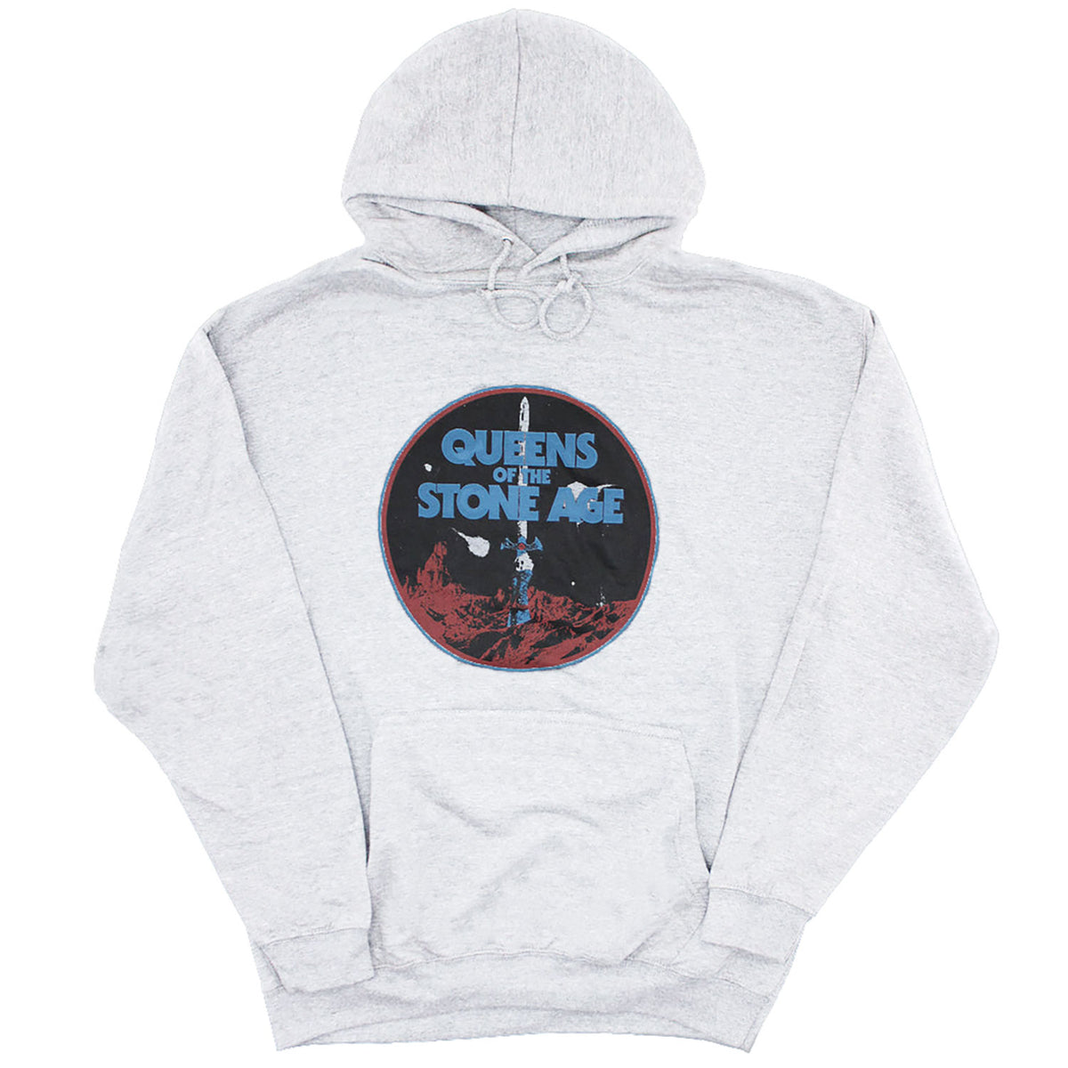 Queens Of The Stone Age Branca Sword Hooded Sweatshirt Front
