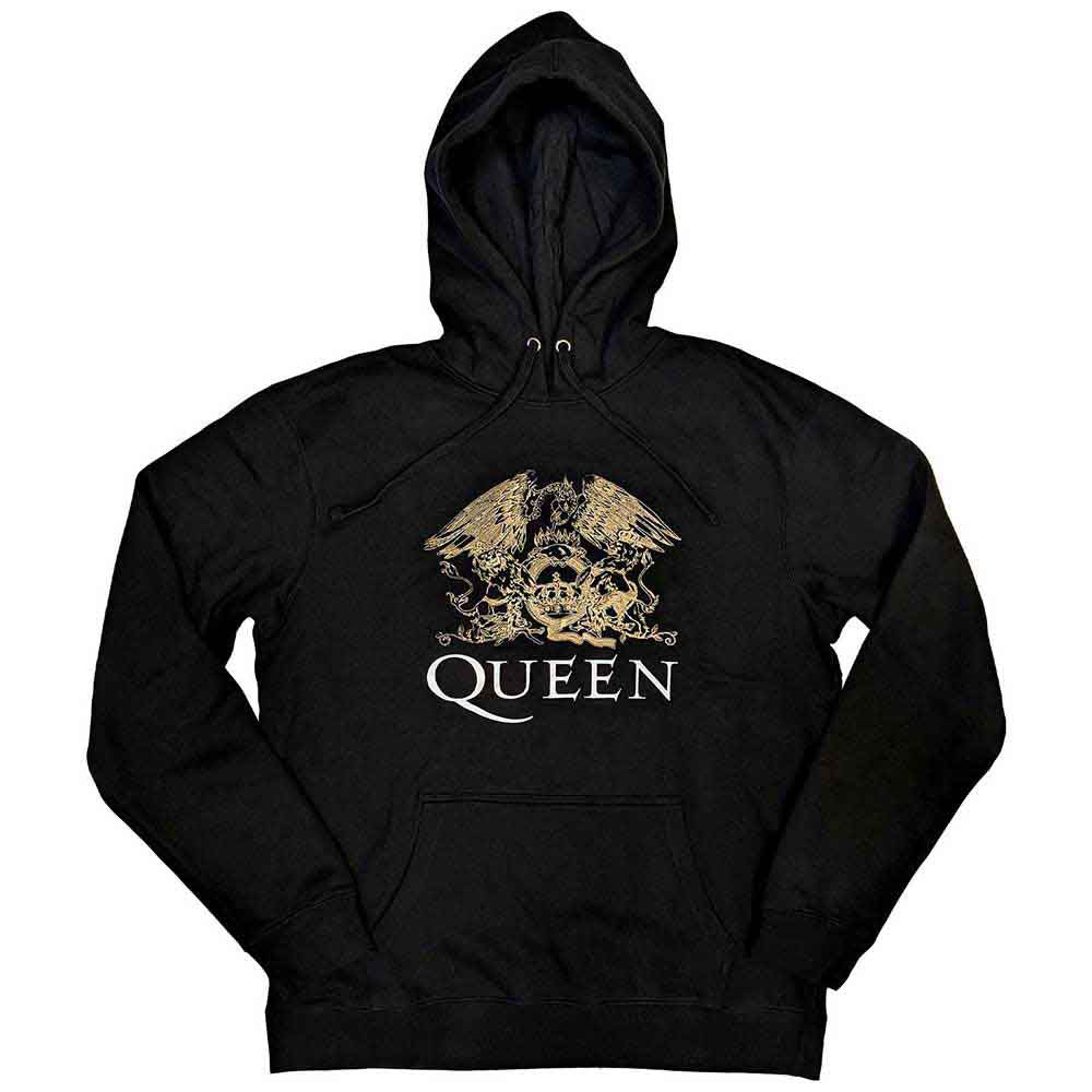 Queen Crest Hooded Sweatshirt Front