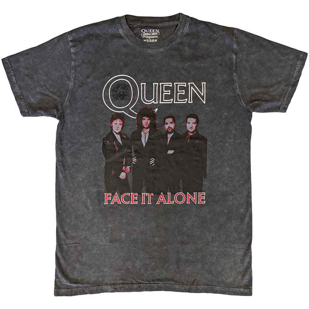 Queen Face It Alone Band T-shirt Front