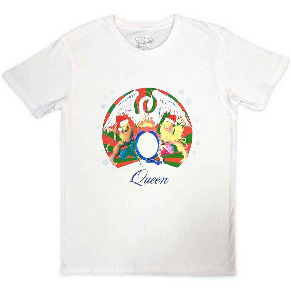 Queen Snowflake Crest T-shirt Front