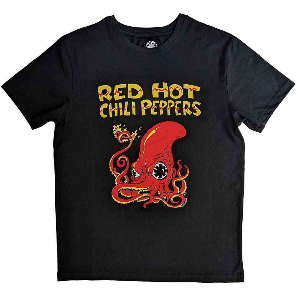 Red Hot Chili Peppers Octopus T-shirt Front