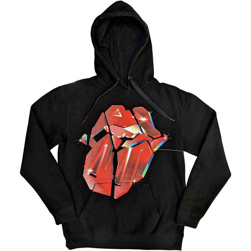 Rolling Stones Hackney Diamonds Lick Hooded Sweatshirt Front