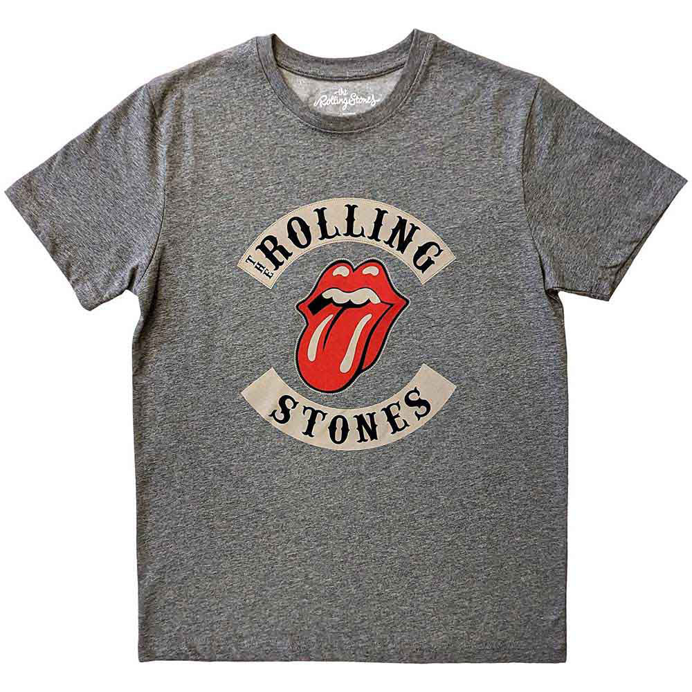 Rolling Stones Biker Tongue T-shirt Front