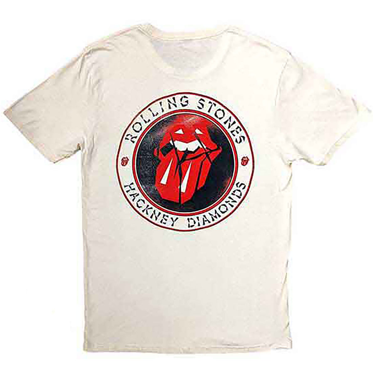 Rolling Stones Hackney Diamonds Circle Label T-shirt Back