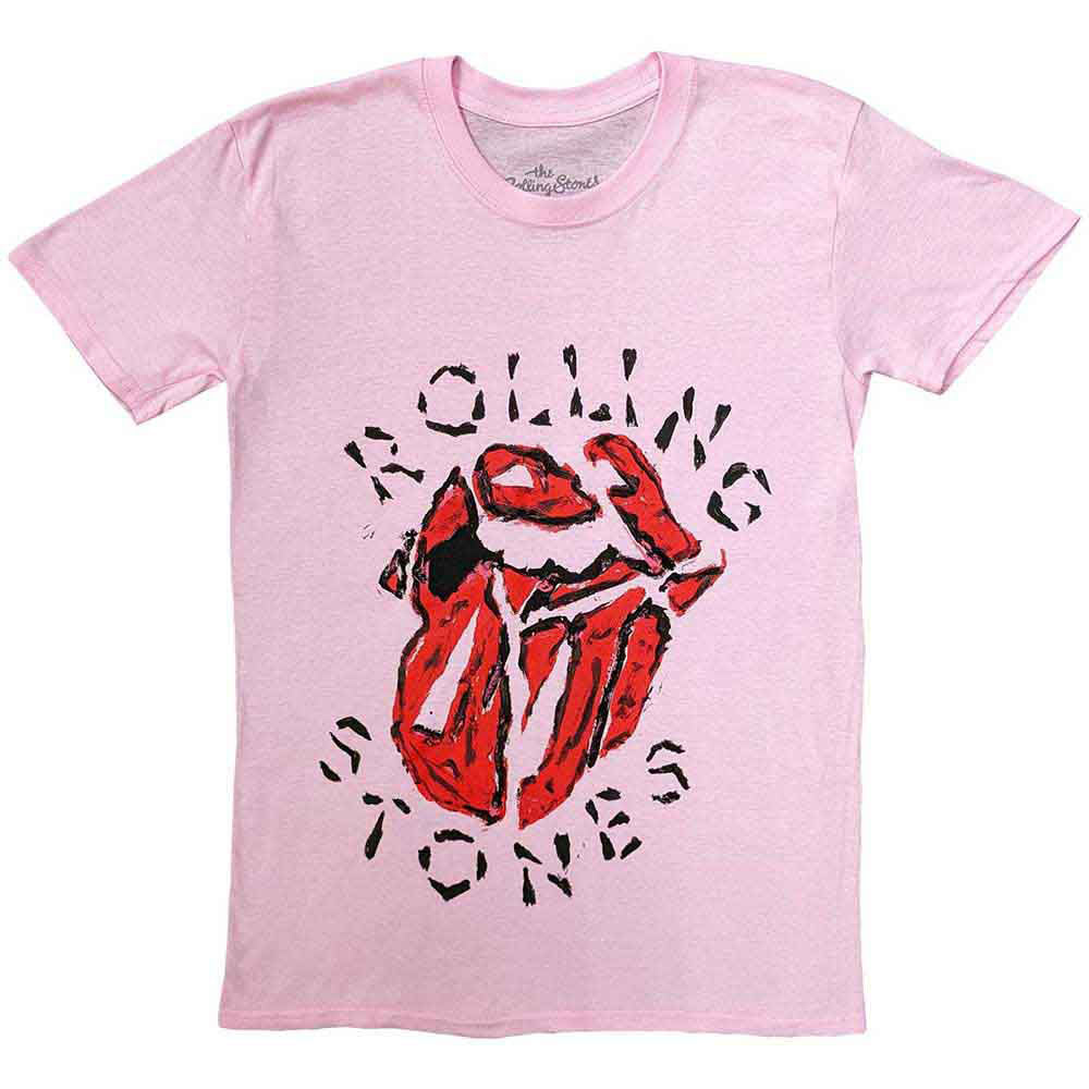 Rolling Stones Hackney Diamonds Painted Tongue T-shirt Front