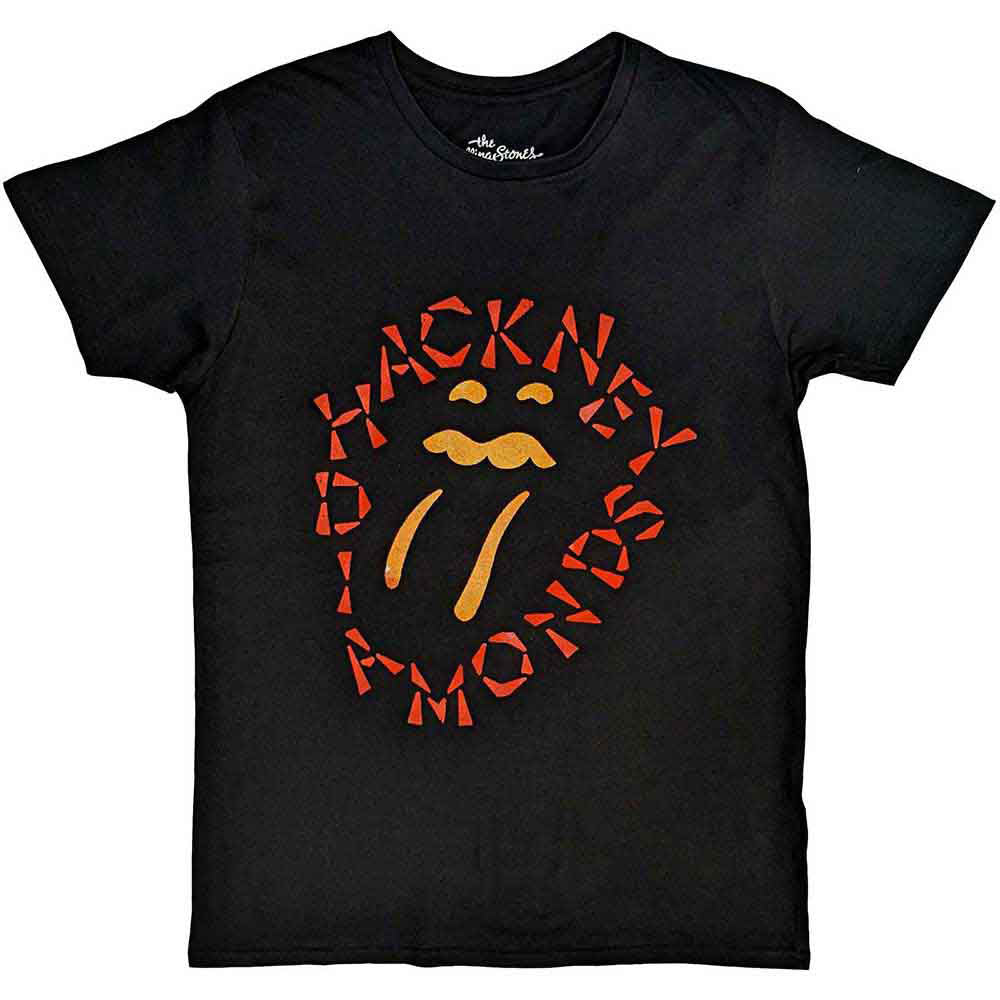 Rolling Stones Hackney Diamonds Negative Tongue T-shirt Front
