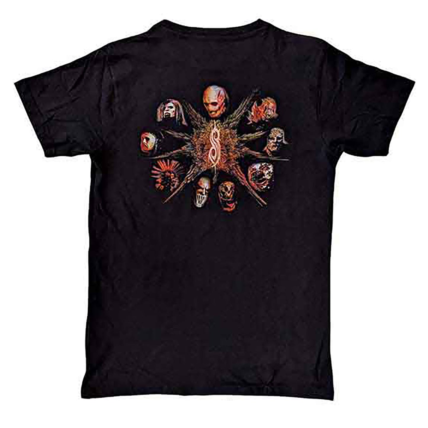 Slipknot The End So Far Pentagram Heads T-shirt Back