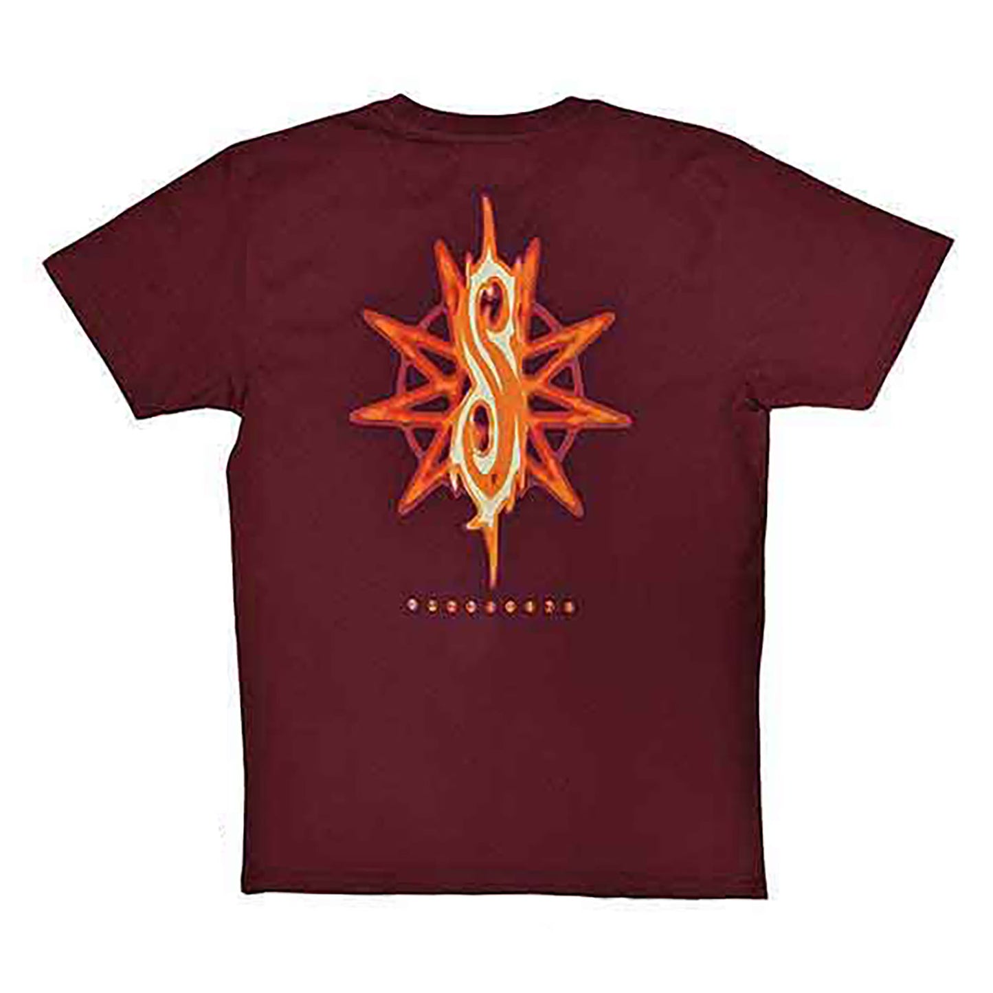Slipknot The End So Far Group Photo Tribal S Nonogram T-shirt Back