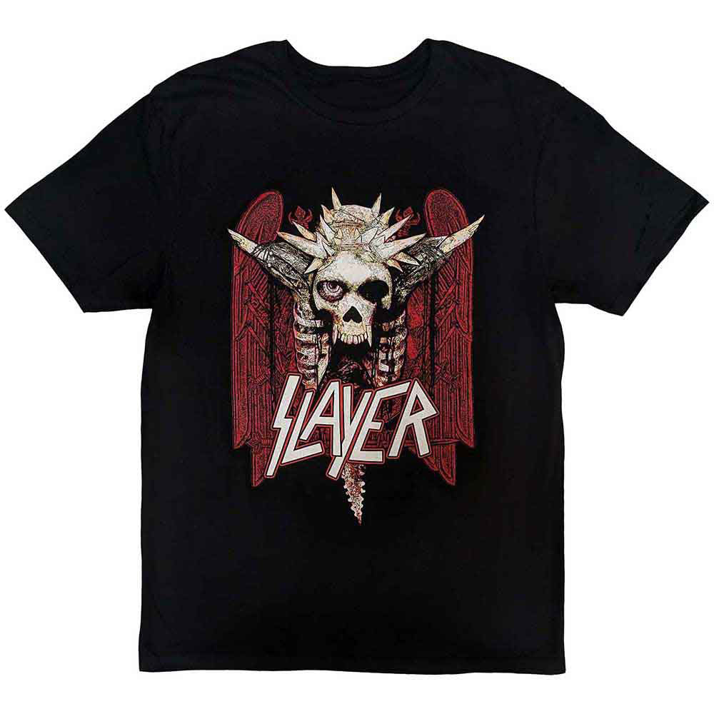 Slayer Nailed Red T-shirt Front