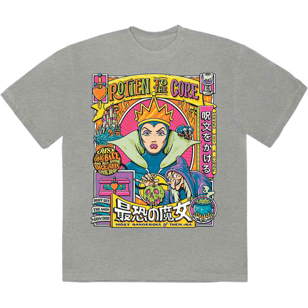Disney Snow White Evil Queen Rotten To The Core T-shirt Front