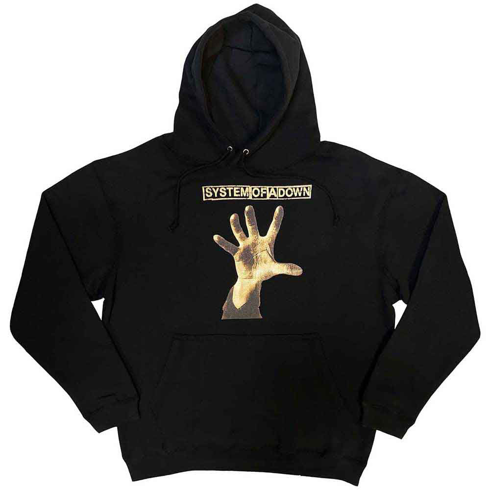System Of A Down Hand Hooded Sweatshirt Front