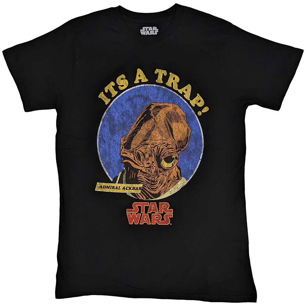 Star Wars Ackbar It's A Trap T-shirt Front