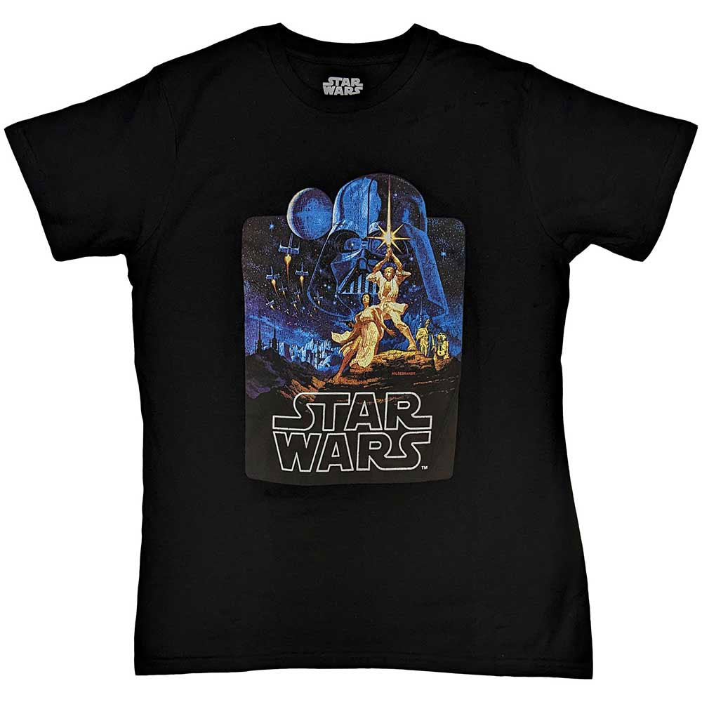 Star Wars A New Hope Poster T-shirt Front