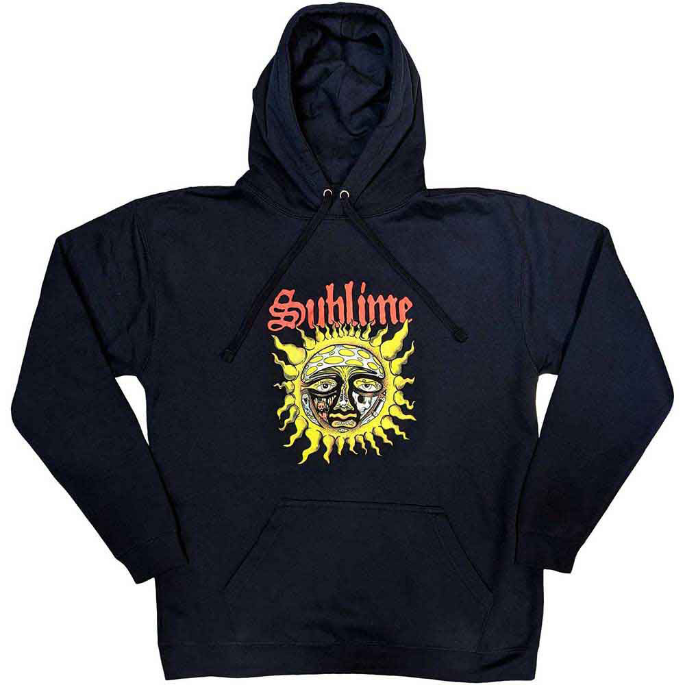 Sublime Yellow Sun Hooded Sweatshirt Front
