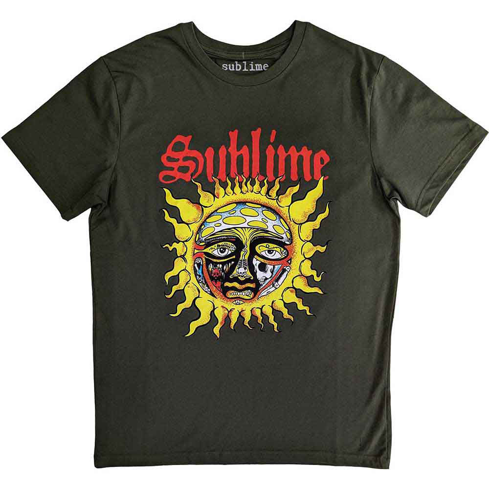 Sublime Yellow Sun T-shirt Front