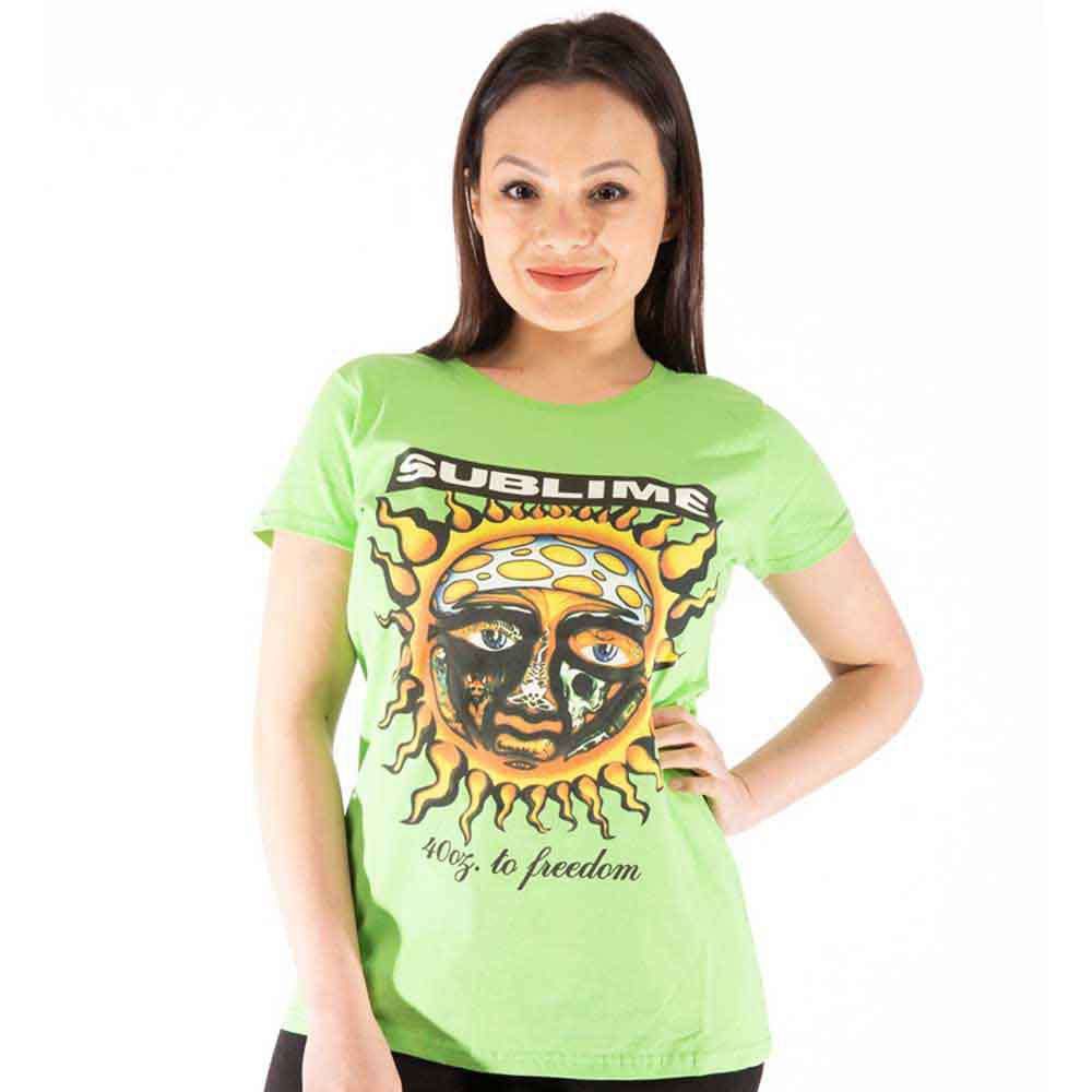 Sublime 40oz To Freedom Junior Top Front