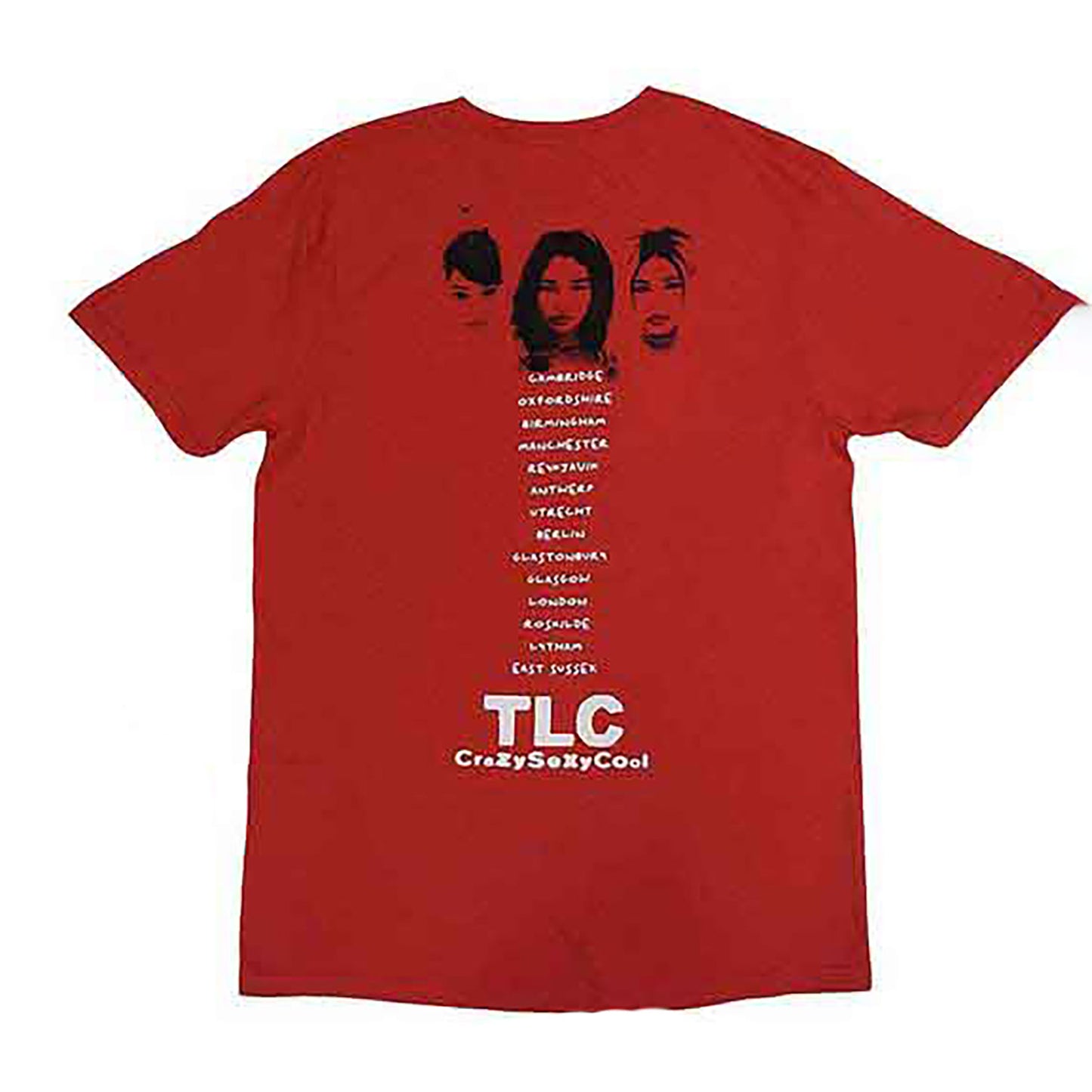 TLC Celebration Of Csc European Tour 2022 T-shirt Back